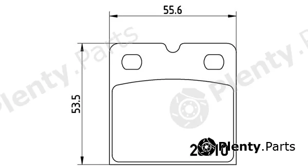 Magneti Marelli 363700402001 — Brake Pad Set, disc brake