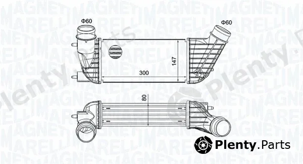 Magneti Marelli 351319204260 — Charge Air Cooler