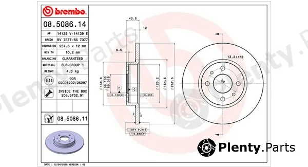 Magneti Marelli 360406021800 — Brake Disc