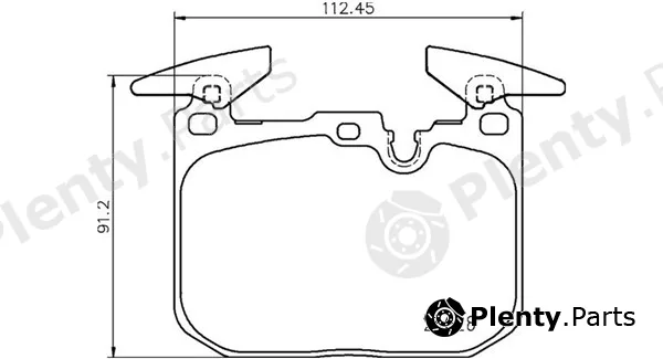 Magneti Marelli 363700406098 — Brake Pad Set, disc brake