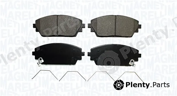 Magneti Marelli 363916061267 — Brake Pad Set, disc brake