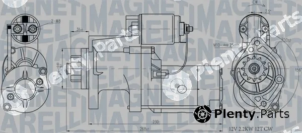 Magneti Marelli 063721439010 — Starter