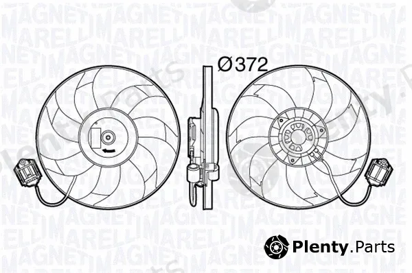 Magneti Marelli 069422588010 — Fan, engine cooling