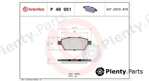 Magneti Marelli 363700449051 — Brake Pad Set, disc brake
