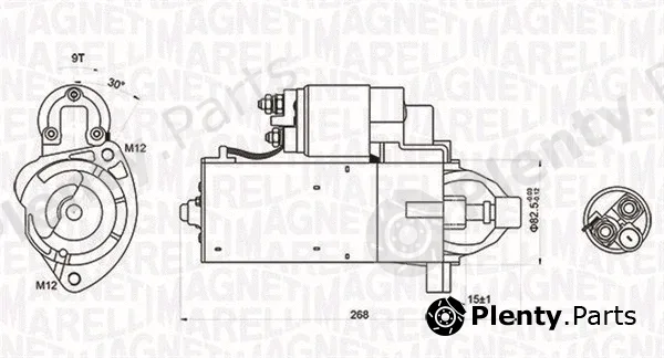 Magneti Marelli 063721423010 — Starter