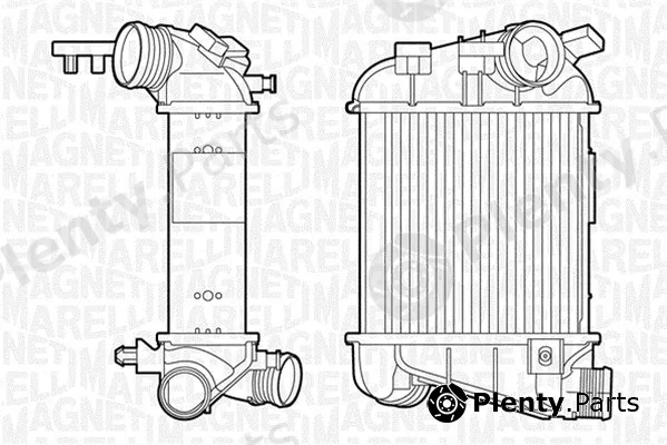 Magneti Marelli 351319201340 — Charge Air Cooler