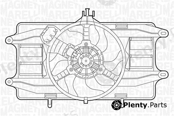 Magneti Marelli 069422024010 — Fan, engine cooling