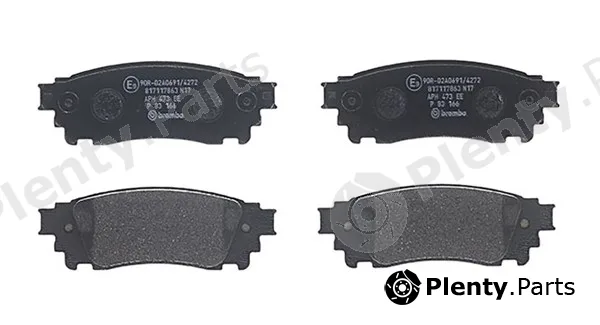 Magneti Marelli 363700483166 — Brake Pad Set, disc brake