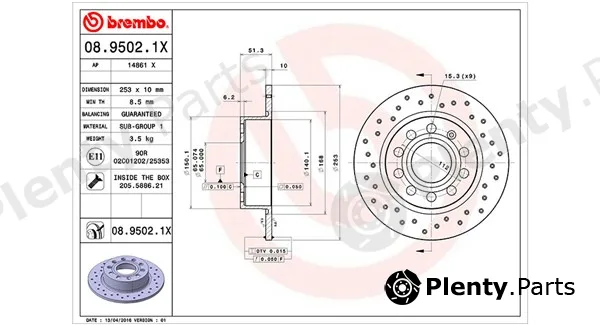 Magneti Marelli 360406050702 — Brake Disc