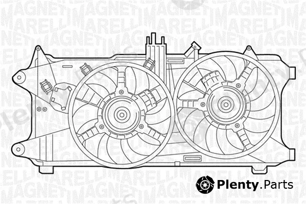 Magneti Marelli 069422034010 — Fan, engine cooling