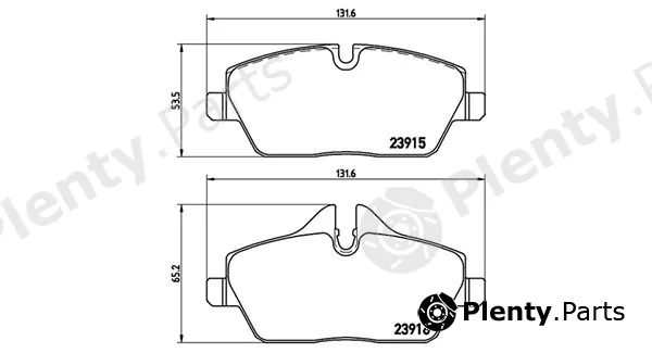 Magneti Marelli 363700506034 — Brake Pad Set, disc brake