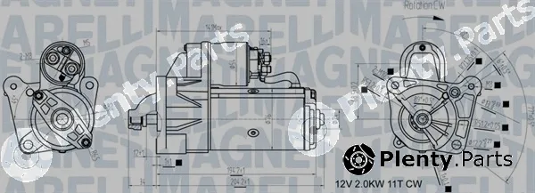 Magneti Marelli 063721193010 — Starter