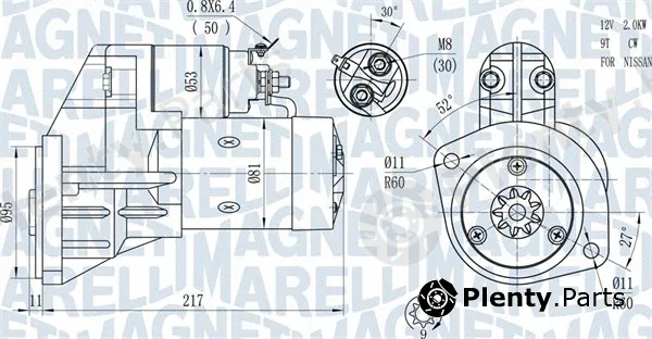 Magneti Marelli 063720660010 — Starter
