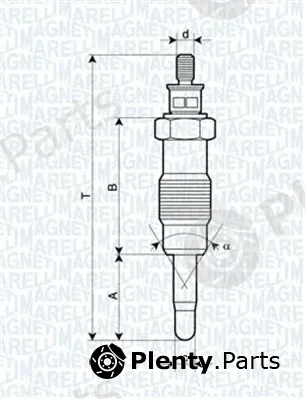 Magneti Marelli 060900700606 — Glow Plug