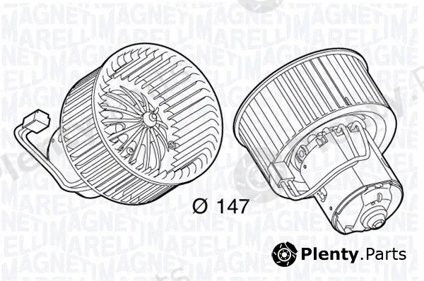 Magneti Marelli 069412702010 — Interior Blower