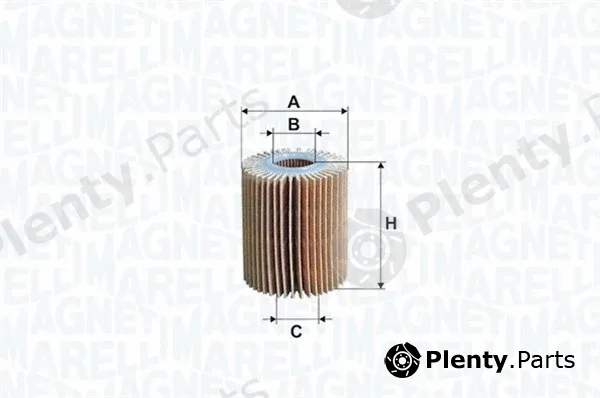 Magneti Marelli 153071762567 — Oil Filter