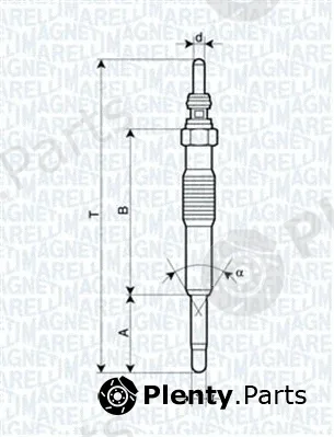 Magneti Marelli 062900027304 — Glow Plug