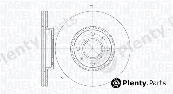 Magneti Marelli 361302040516 — Brake Disc
