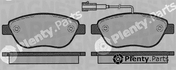 Magneti Marelli 363916060214 — Brake Pad Set, disc brake