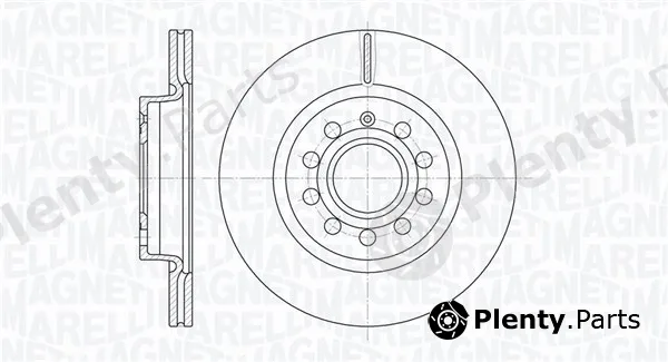Magneti Marelli 361302040152 — Brake Disc