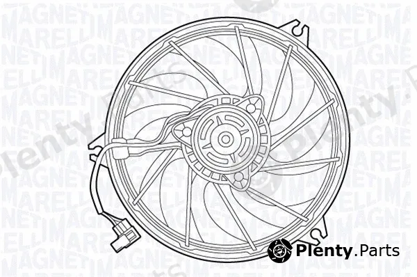 Magneti Marelli 069422548010 — Fan, engine cooling