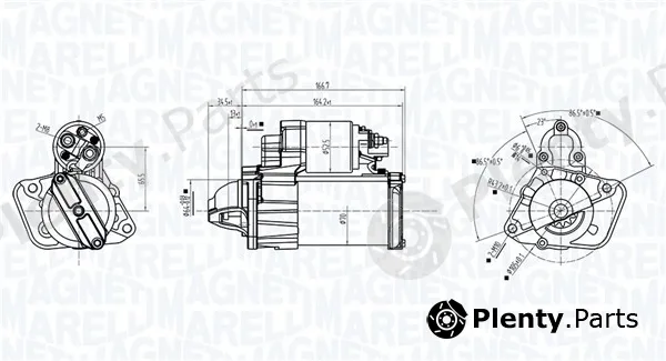Magneti Marelli 063726375010 — Starter