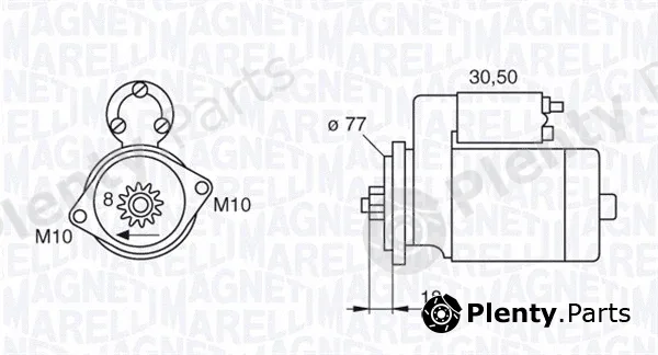 Magneti Marelli 063522620010 — Starter