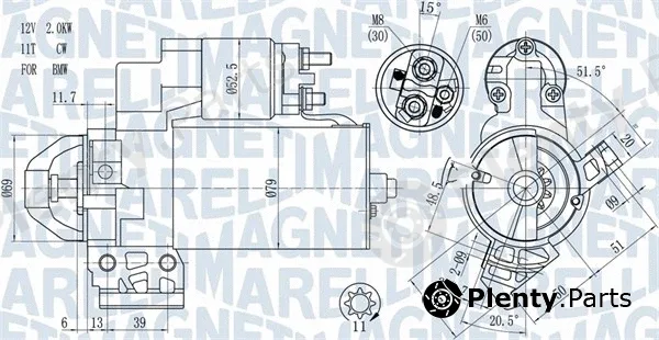 Magneti Marelli 063721466010 — Starter