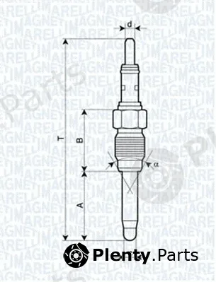 Magneti Marelli 062900084304 — Glow Plug