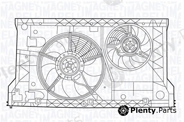 Magneti Marelli 069422540010 — Fan, engine cooling
