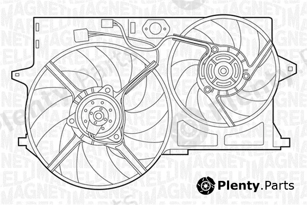 Magneti Marelli 069422299010 — Fan, engine cooling