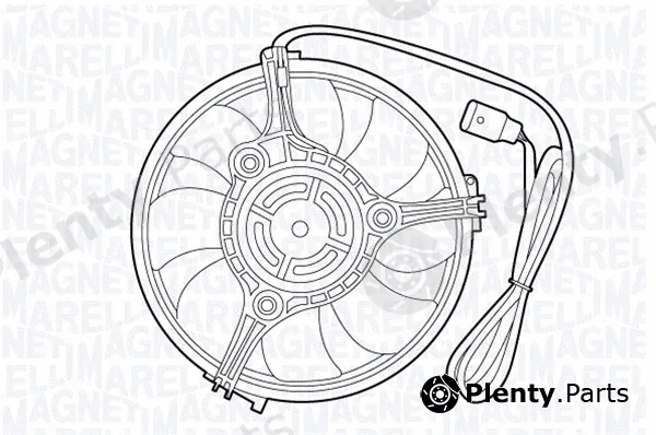 Magneti Marelli 069422529010 — Fan, engine cooling