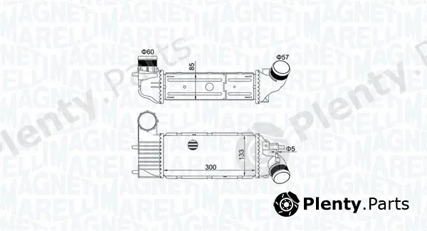 Magneti Marelli 351319205250 — Charge Air Cooler
