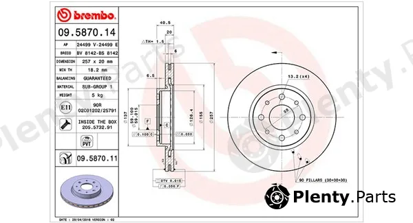 Magneti Marelli 360406021900 — Brake Disc