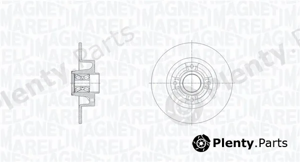 Magneti Marelli 361302040816 — Brake Disc