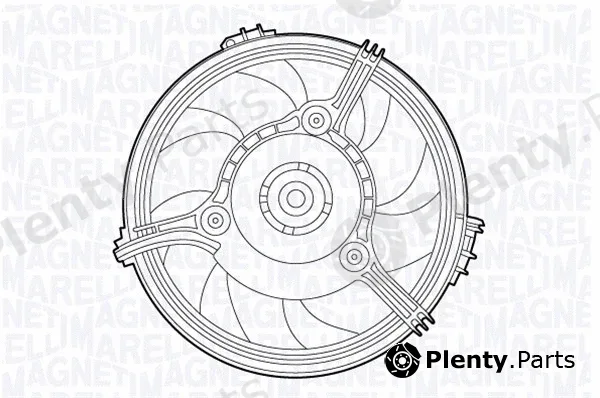 Magneti Marelli 069422551010 — Fan, engine cooling