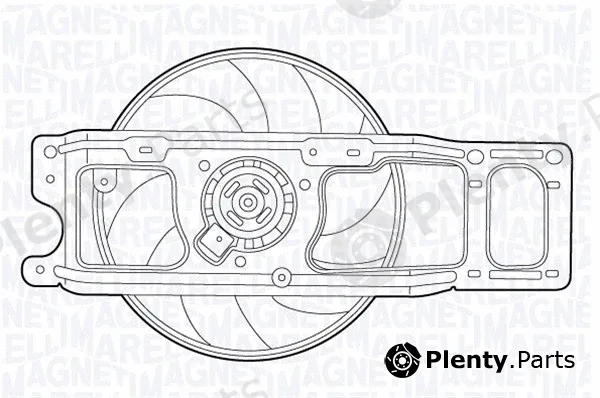 Magneti Marelli 069422535010 — Fan, engine cooling
