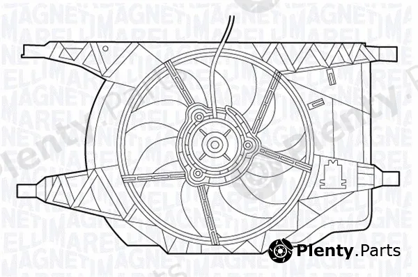 Magneti Marelli 069422536010 — Fan, engine cooling