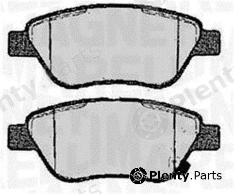 Magneti Marelli 363916060361 — Brake Pad Set, disc brake