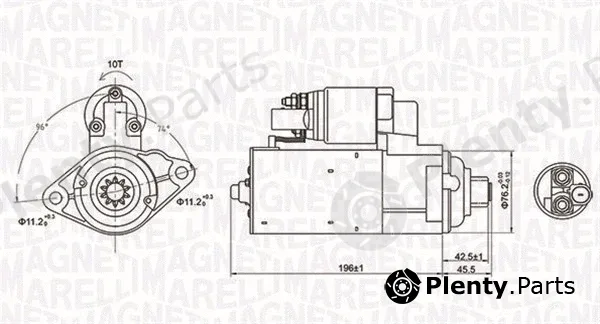 Magneti Marelli 063721286010 — Starter
