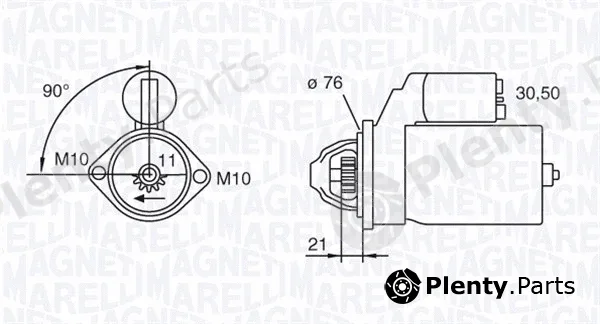 Magneti Marelli 063280071010 — Starter