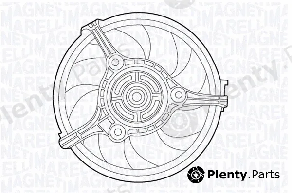 Magneti Marelli 069422527010 — Fan, engine cooling