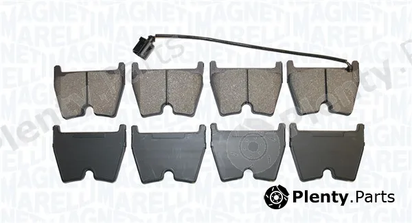 Magneti Marelli 363916061291 — Brake Pad Set, disc brake