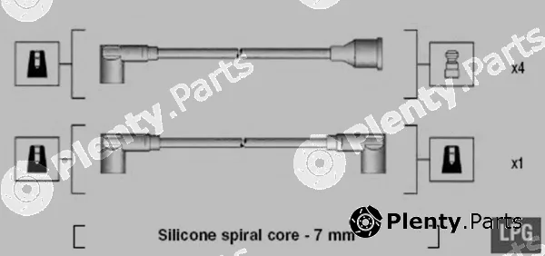 Magneti Marelli 941095410587 — Ignition Cable Kit