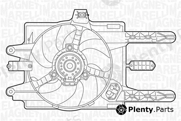 Magneti Marelli 069422014010 — Fan, engine cooling