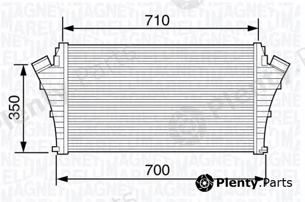 Magneti Marelli 351319203510 — Charge Air Cooler