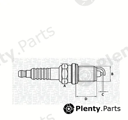 Magneti Marelli 062000774304 — Spark Plug