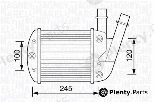 Magneti Marelli 351319203450 — Charge Air Cooler