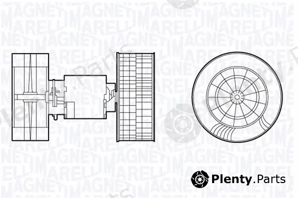 Magneti Marelli 069412693010 — Interior Blower