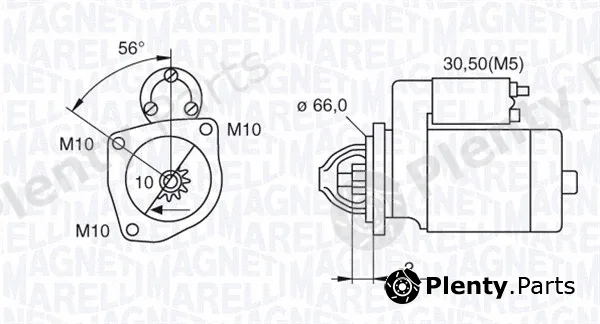 Magneti Marelli 063521084000 — Starter